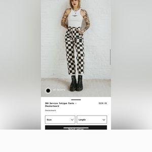 P&Co Checkered Pants